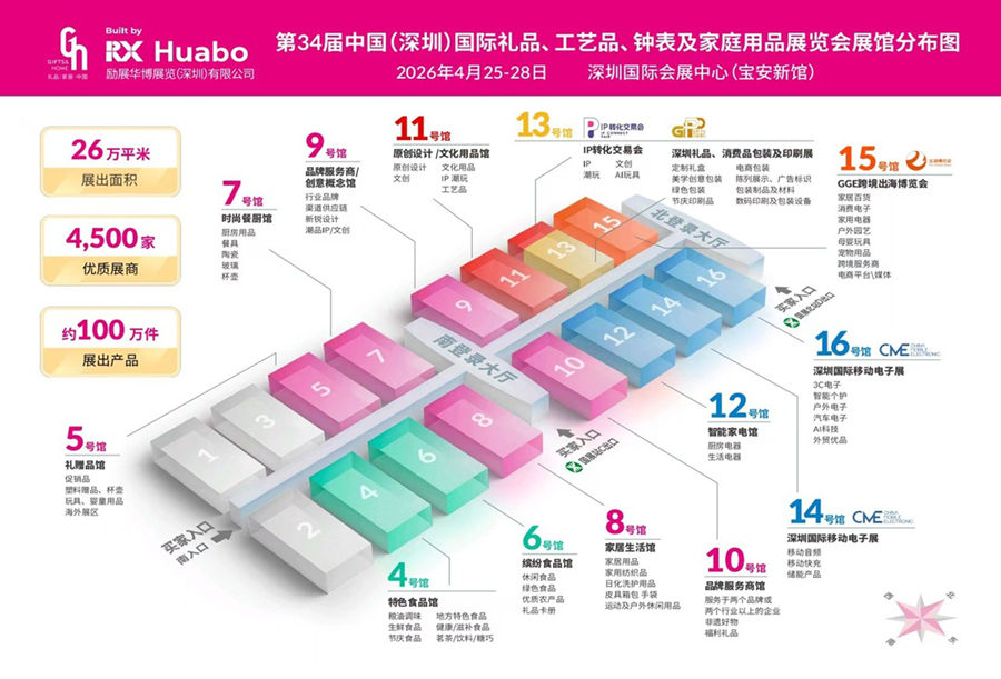 第34届中国(深圳)国际礼品、工艺品、钟表及家庭用品展览会